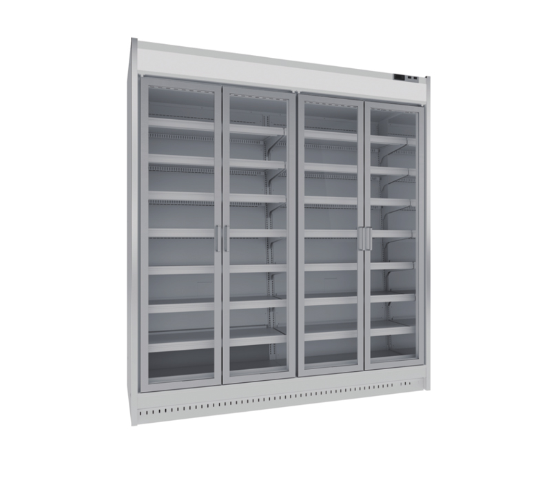 Refrigerated Multideck Cabinet with Glass Door